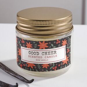 Ароматическая свеча Good Cheer: Роза и Ваниль 6 см Koopman фото 2