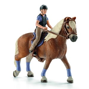 Игровой набор Всадница на лошади - Прогулка Schleich фото 1