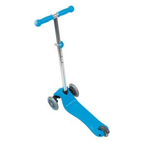 Трехколесный самокат Globber Primo Lights, светящиеся колеса 121/80 мм, голубой Globber (Глоббер) фото 3
