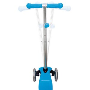 Трехколесный самокат Globber Primo Lights, светящиеся колеса 121/80 мм, голубой Globber (Глоббер) фото 4