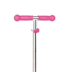 Трехколесный самокат Globber Primo Lights, светящиеся колеса 121/80 мм, розовый Globber фото 5