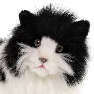 Мягкая игрушка Кошка черно-белая 40 см Hansa Creation фото 4