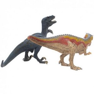 Набор фигурок Динозавры: Тираннозавр Рекс и Велоцираптор 12 см 2 шт Schleich фото 3