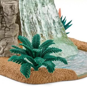 Игровой набор Водопад с фигуркой фламинго Schleich (Шляйх) фото 4
