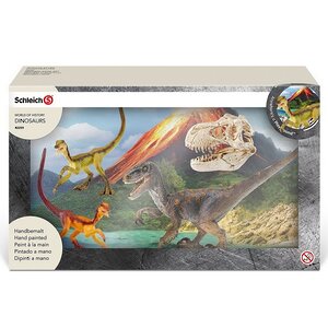 Игровой набор Велоцирапторы на охоте с фигурками динозавров Schleich фото 2