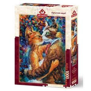 Пазл Танец влюбленных кошек, 1000 элементов Art Puzzle фото 2