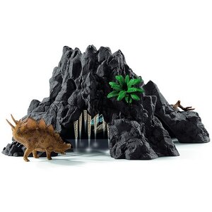 Игровой набор Гигантский вулкан с фигурками динозавров и аксессуарами 56*38 см Schleich фото 3