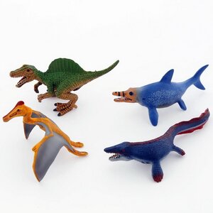 Игровой набор с пазлом Динозавры: Болото с фигурками динозавров Schleich фото 3