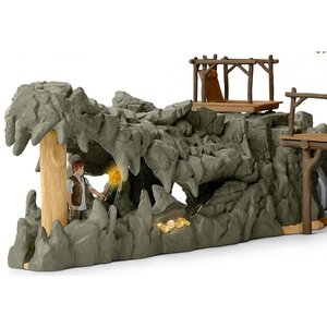 Игровой набор Исследовательская станция Croco в джунглях с фигурками и аксессуарами Schleich фото 3