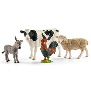 Набор фигурок Животные фермы 4 шт Schleich (Шляйх) фото 1