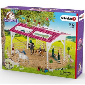 Игровой набор Школа верховой езды с фигурками и аксессуарами 40*31 см Schleich (Шляйх) фото 2