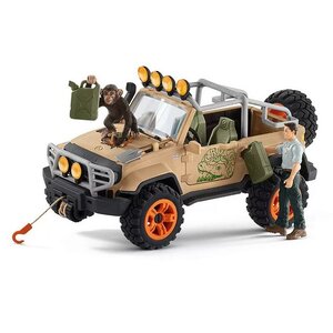 Игровой набор Рейнджер на внедорожнике с фигурками и аксессуарами Schleich фото 1