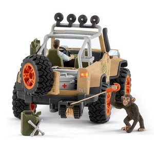 Игровой набор Рейнджер на внедорожнике с фигурками и аксессуарами Schleich фото 4