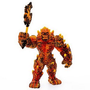 Фигурка монстр Лава с оружием 18 см с подвижными руками,Eldrador Schleich фото 2