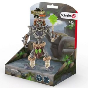 Фигурка монстр Каменный скелет с оружием с подвижными руками, Eldrador Schleich (Шляйх) фото 2