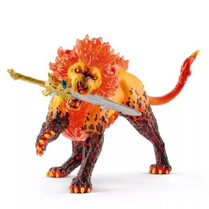 Набор фигурок Битва за супер-оружие, Ледяной монстр против Огненного льва, Eldrador Schleich фото 4