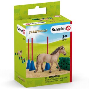 Игровой набор Пони проходит трассу в слаломе с фигуркой и аксессуарами Schleich фото 4