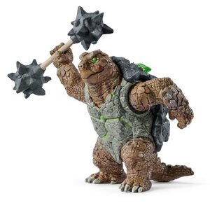 Фигурка монстр Черепаха в броне с оружием с подвижными руками, Eldrador Schleich фото 1