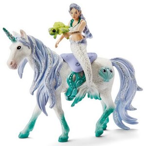 Набор фигурок Русалочка на морском единороге, 2 шт, Bayala Schleich фото 1