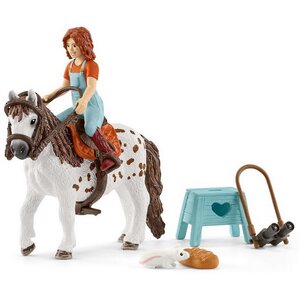 Игровой набор Мия на лошадке Спотти с фигурками и аксессуарами