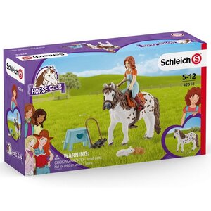 Игровой набор Мия на лошадке Спотти с фигурками и аксессуарами Schleich фото 6