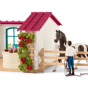 Игровой набор Кафе для наездников Cups & Saddles с фигурками и аксессуарами Schleich фото 5