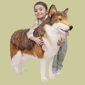 Большая мягкая игрушка Волк стоящий 104 см Hansa Creation фото 3