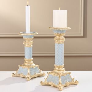 Декоративный подсвечник Portacandela Rococo 27 см