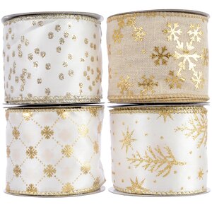 Декоративная лента Шабли: Ромбы 270*6 см Kaemingk (Кейминг) фото 2