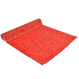 Ткань для декорирования Рубиновая Элегия - Звездная 35*200 см Kaemingk фото 2