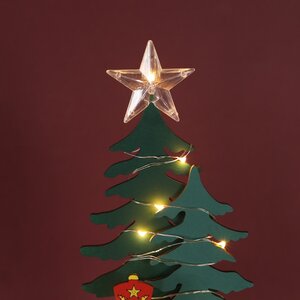 Новогодний светильник Щелкунчик 31*17 см, 20 LED ламп, на батарейках Star Trading (Svetlitsa) фото 3