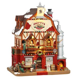 Пивоварня Smittys Brewery 25*21 см, подсветка, на батарейках Lemax фото 1