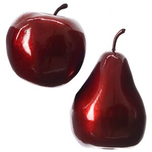 Елочная игрушка Фрукты 2 шт, 8 см Kaemingk фото 1