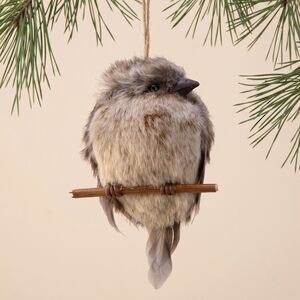 Елочная игрушка Птичка Мелвин 14 см, подвеска Kaemingk (Кейминг) фото 1