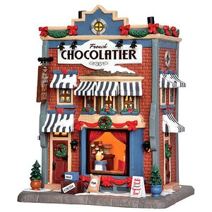 Дом французского шоколатье, 21*16*13 см, подсветка, батарейки Lemax фото 1