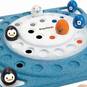 Деревянная настольная игра Людо Plan Toys (План Тойс) фото 4