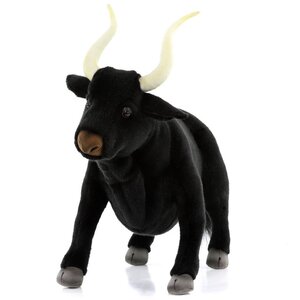 Мягкая игрушка Черный бык 50 см Hansa Creation фото 2
