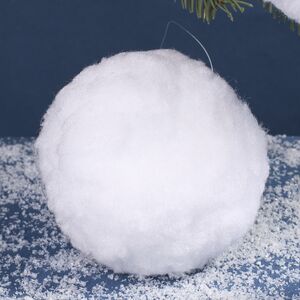 Украшение Снежки, 100 мм, 4 шт Kaemingk фото 2