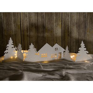 Интерьерно-оконная декорация Зимний Лес 100*25 см Kaemingk фото 1