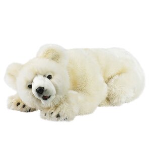 Большая мягкая игрушка Медведь кремовый 80 см Hansa Creation фото 1