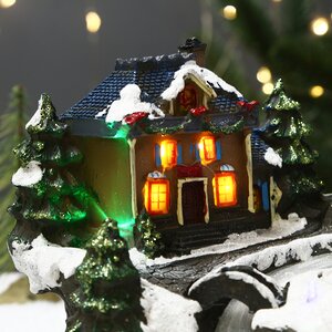 Светящаяся композиция Снежные Забавы 19*16*15 см Kaemingk фото 3