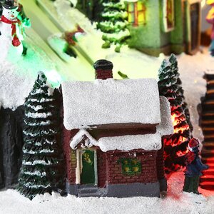 Светящаяся композиция Рождественский Альпхофен 30*21 см, с движением и музыкой Kaemingk фото 5