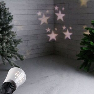 Новогодний светильник лампа Звездочки, цоколь Е27, 36 м2, 15*8 см Kaemingk фото 1