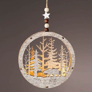 Декоративный светильник Apeldoorn Story - Хозяин леса 14 см, на батарейках Kaemingk фото 3