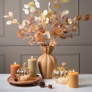 Декоративный светильник Тыква Cinderella 14 см, на батарейках, IP20 Kaemingk фото 3