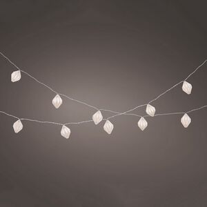 Светодиодная гирлянда Бумажные Лампочки 2.25 м, 10 теплых белых LED ламп, IP20 Kaemingk (Кейминг) фото 1