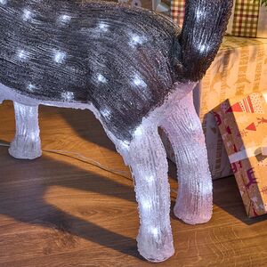 Акриловая фигура Хаски 49 см, 80 LED ламп, IP44 Kaemingk фото 4