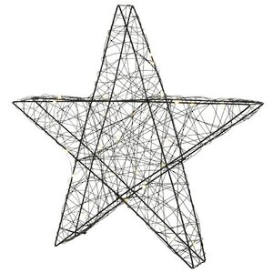 Светящаяся звезда Gold Coast - Star 60 см, 80 теплых белых Big&Bright LED ламп, IP44 Kaemingk фото 2
