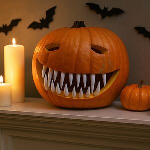 Зубы для тыквы на Хэллоуин 16 шт
