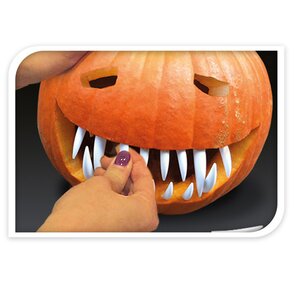 Зубы для тыквы на Хэллоуин 16 шт Koopman фото 1